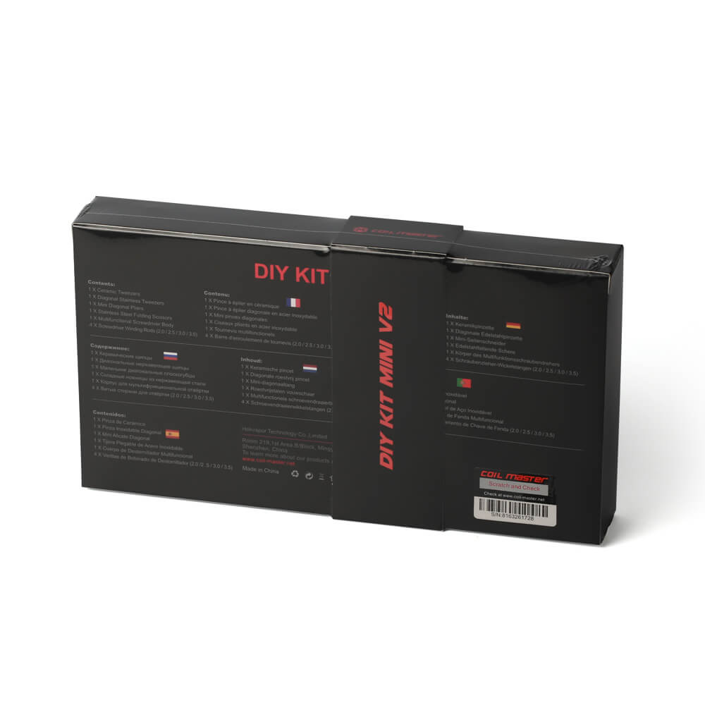 Coil Master DIY Kit Mini V2 kit attrezzi 6 pezzi