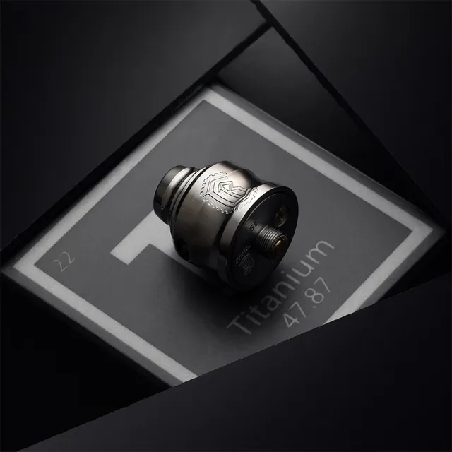 Reload S Pro RDA titanio dripping 25mm bottom feeder