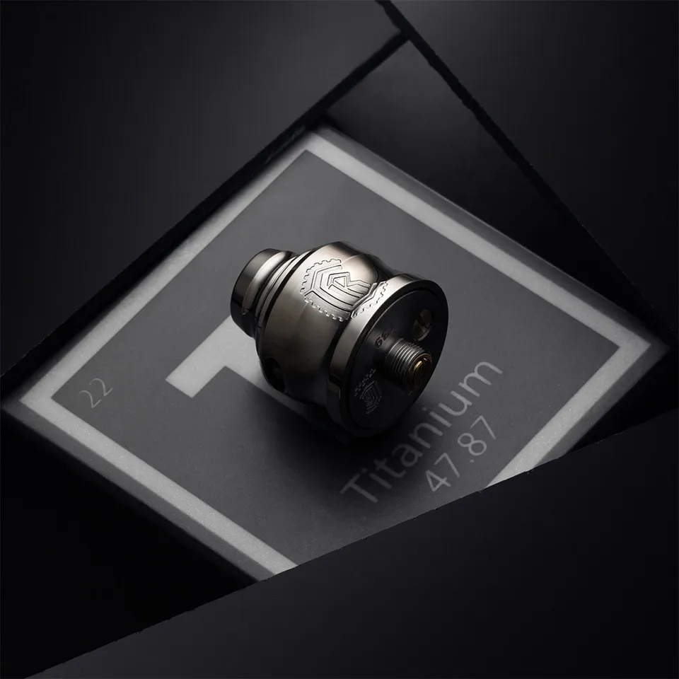 Reload S Pro RDA titanio dripping 25mm bottom feeder