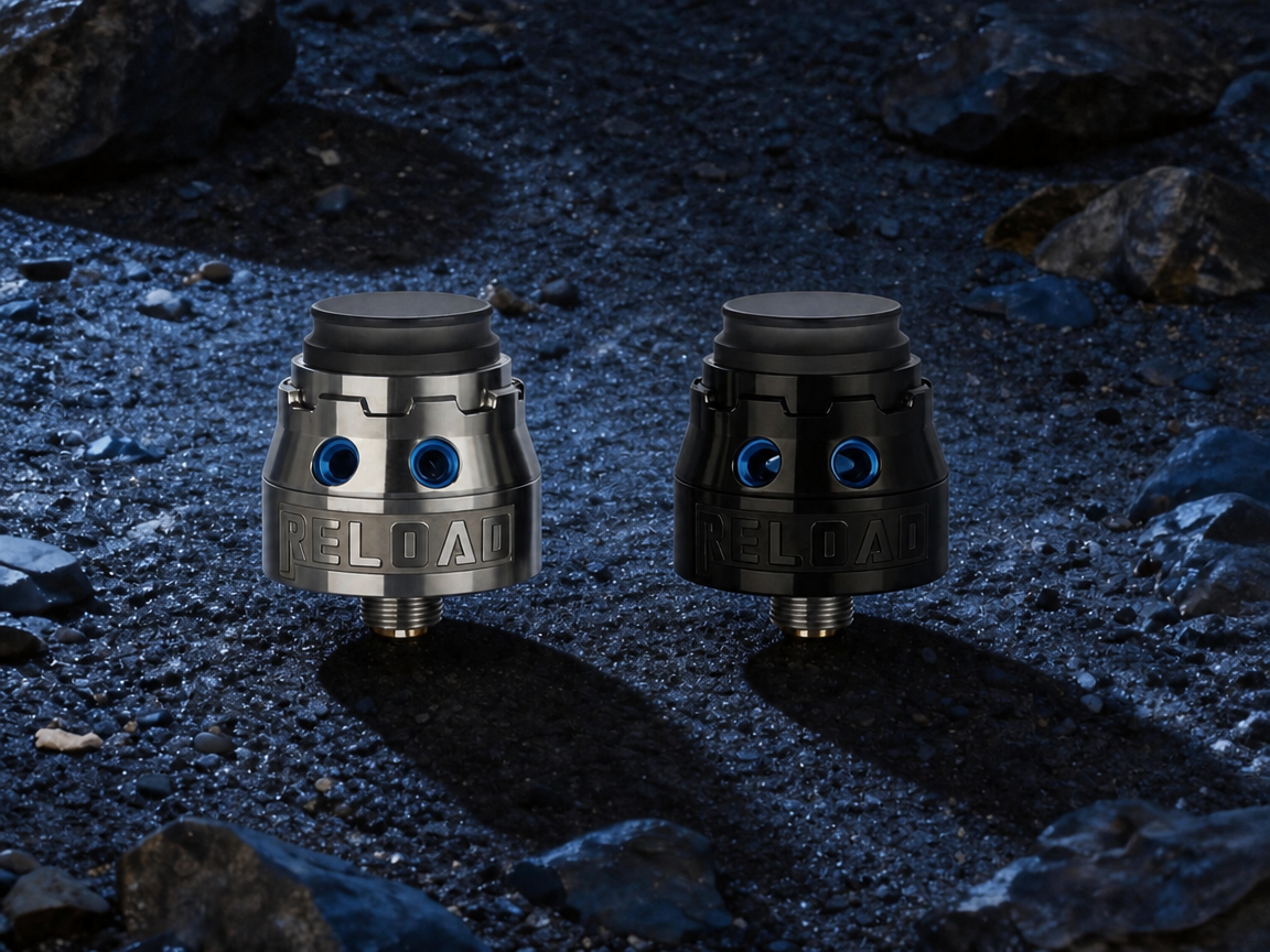 Reload Draco RDA Dripper 24mm Deck Postless Pin Blu