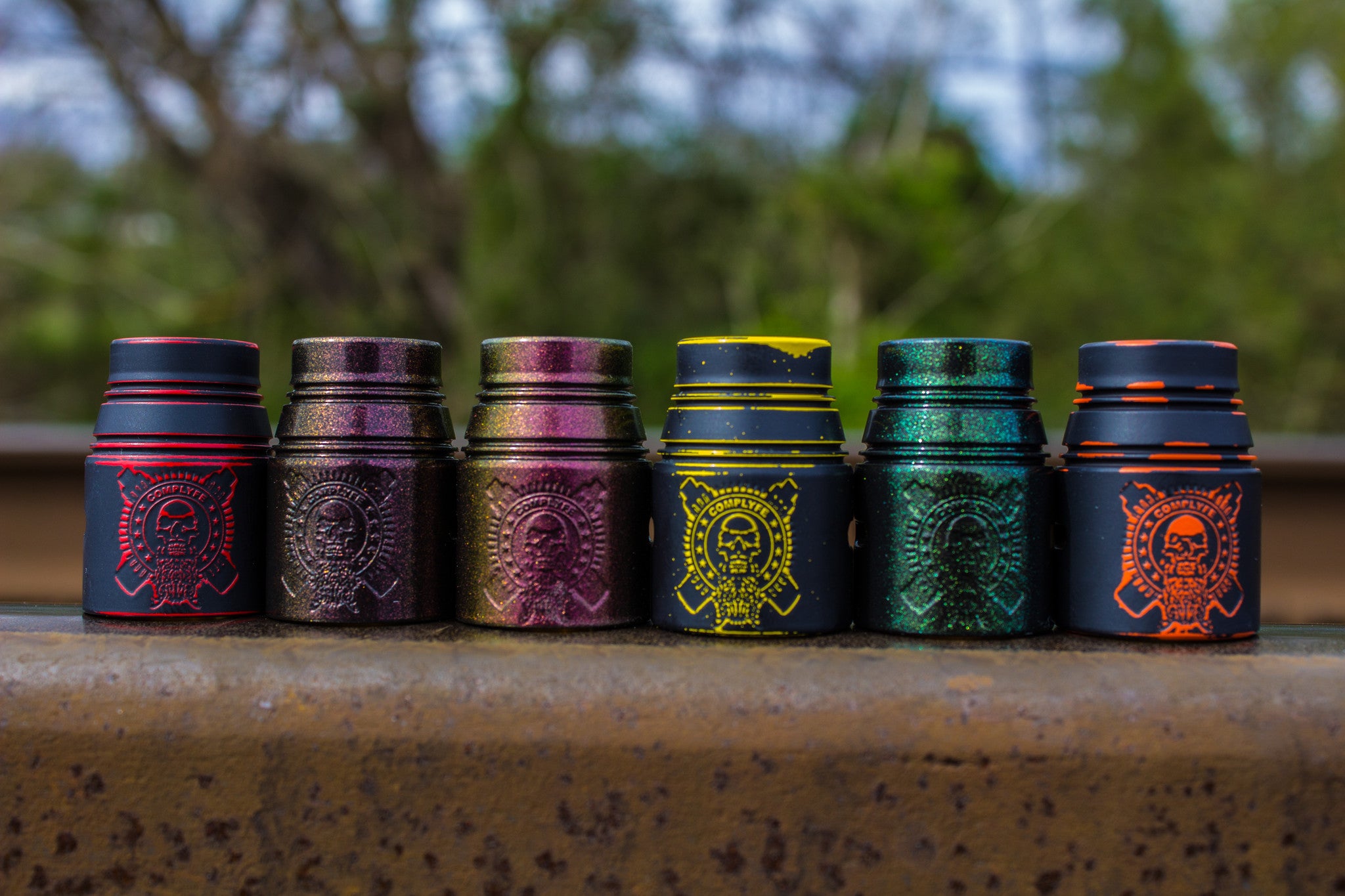 Comp Lyfe Battle Cap S cap 22mm nero semi-lucido