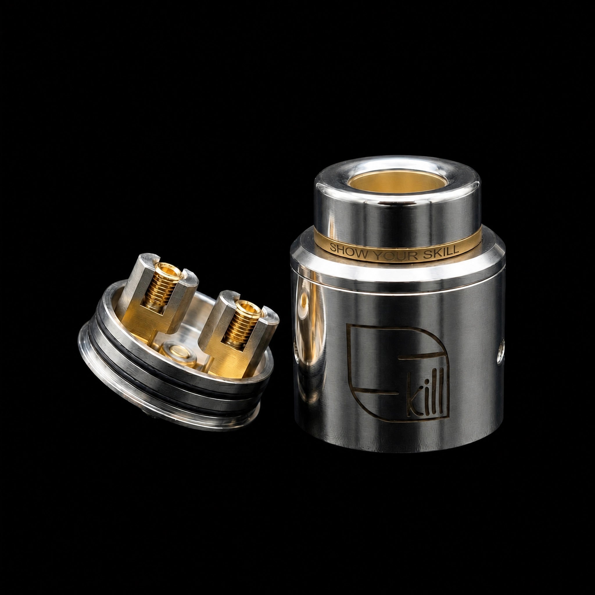 Twisted Messes Skill 24mm atomizzatore RDA acciaio