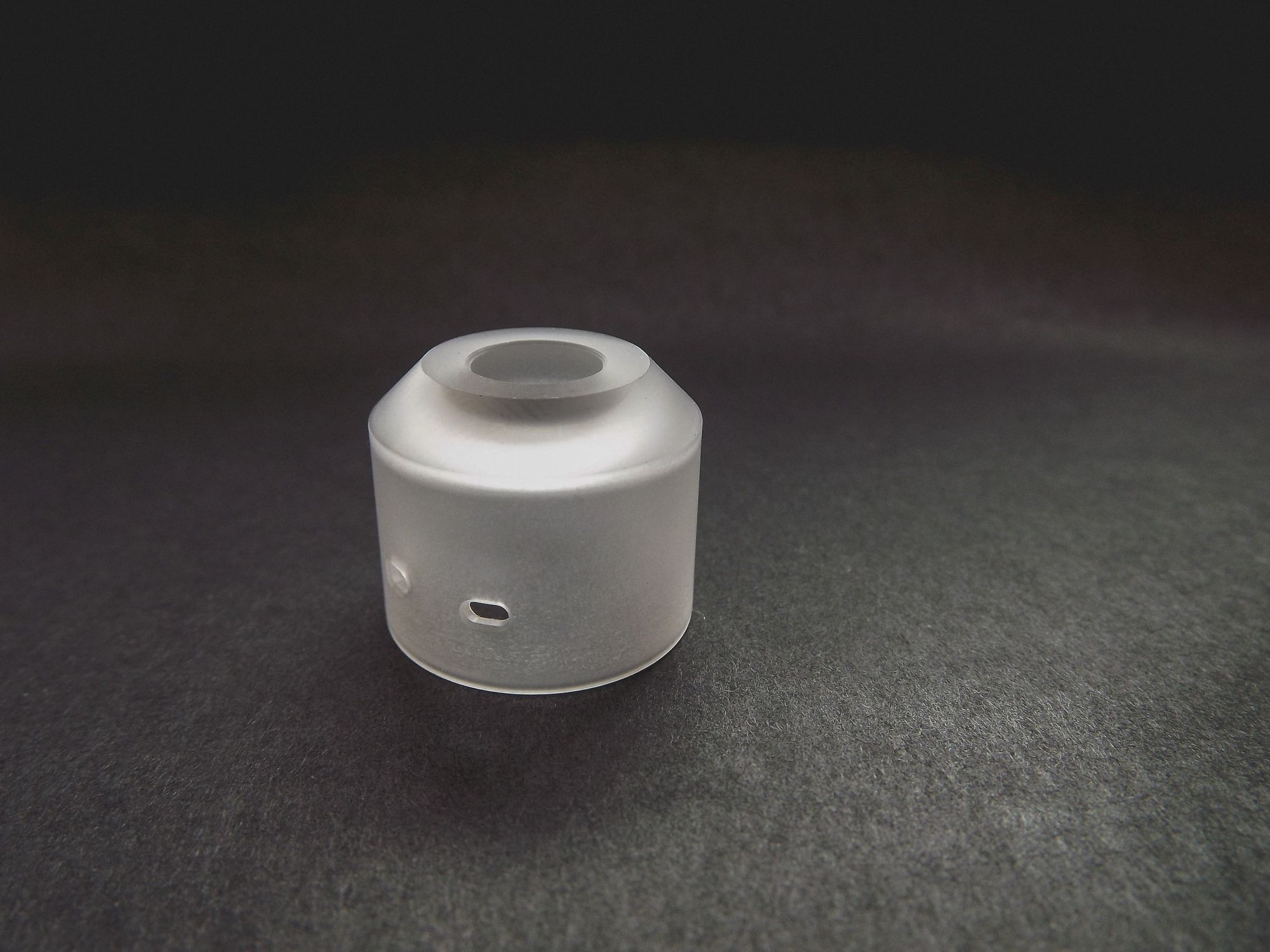 KHW Mod Hadaly Cap Trasparente RDA per Drip Tip 510