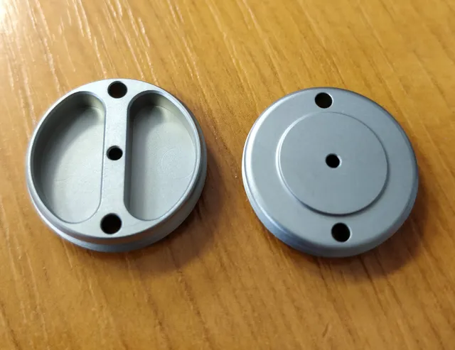 KHW Mod Dani Box Tappo Batteria Acciaio 18650