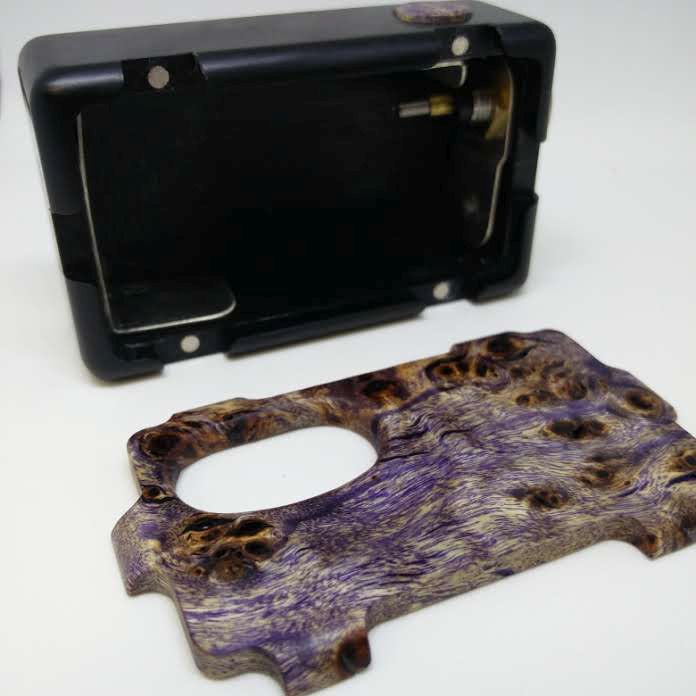 KHW Full Mech SN013 box mod delrin burl 18650