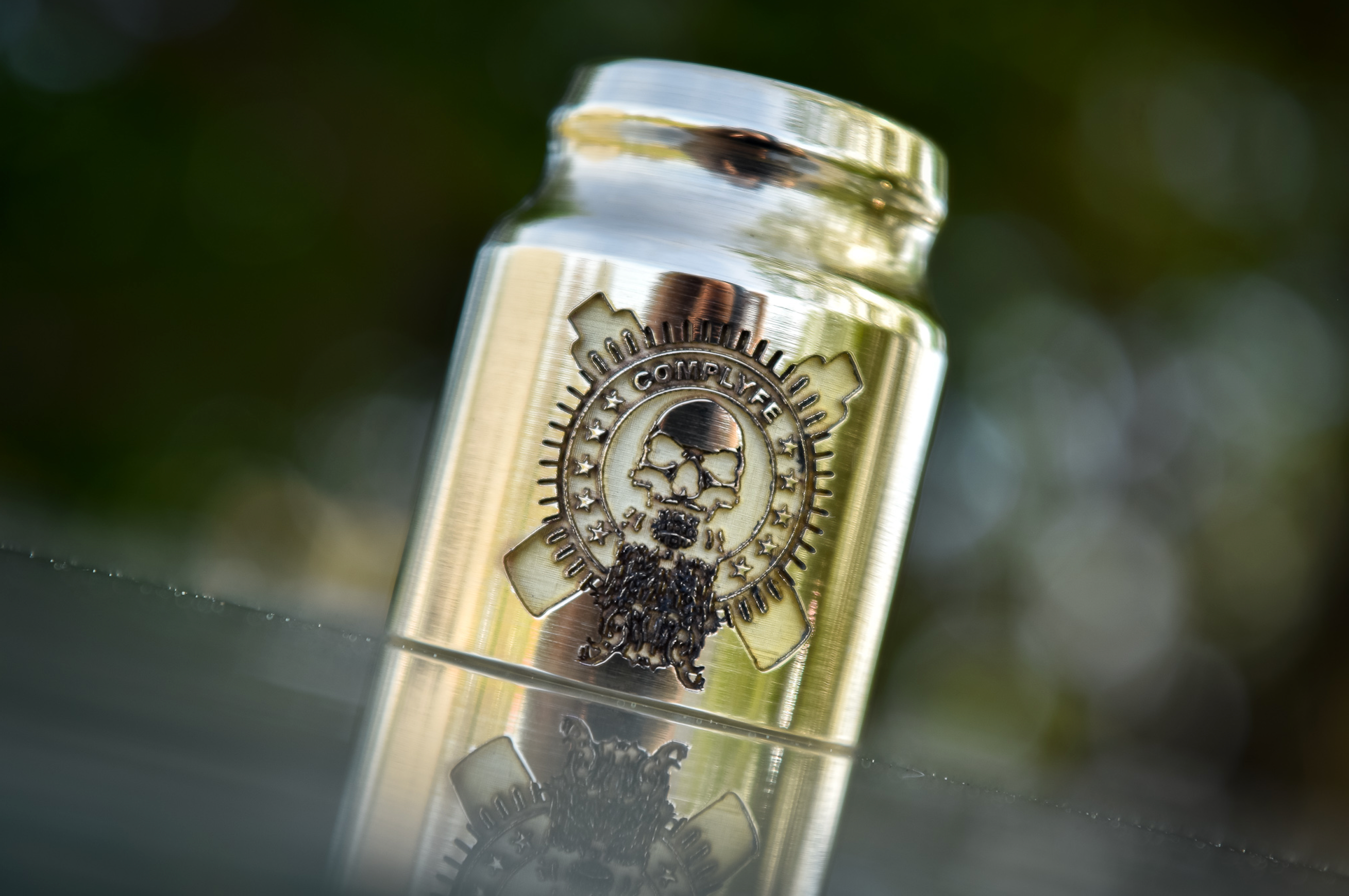 Comp Lyfe Battle Cap S24 cap 24mm Brass Mini Airflow