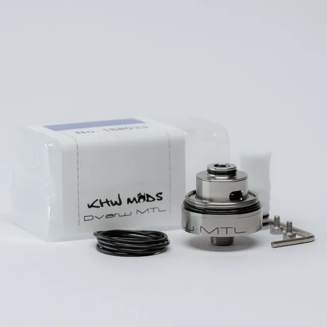 Dvarw MTL RTA deck solo base rigenerabile 22mm