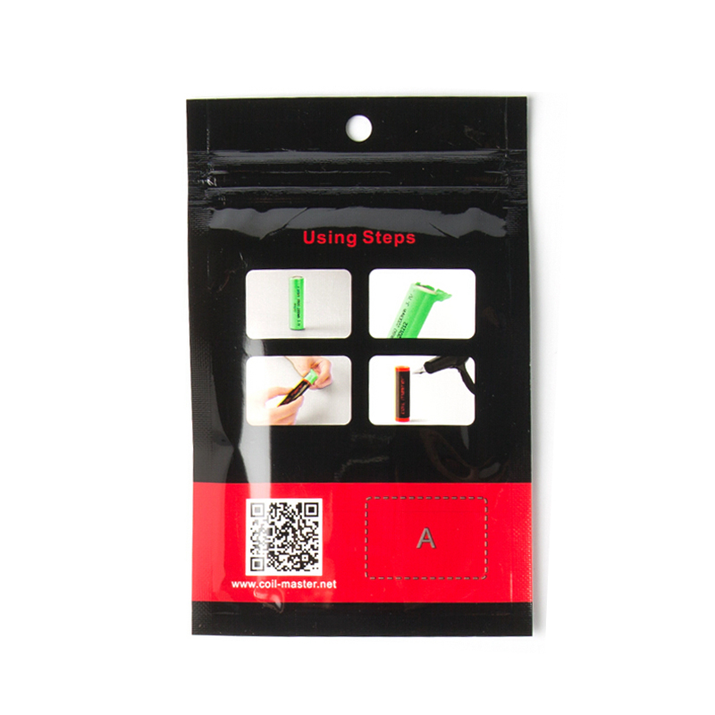 Coil Master PVC wrap batterie 18650 termoretraenti 10 pezzi