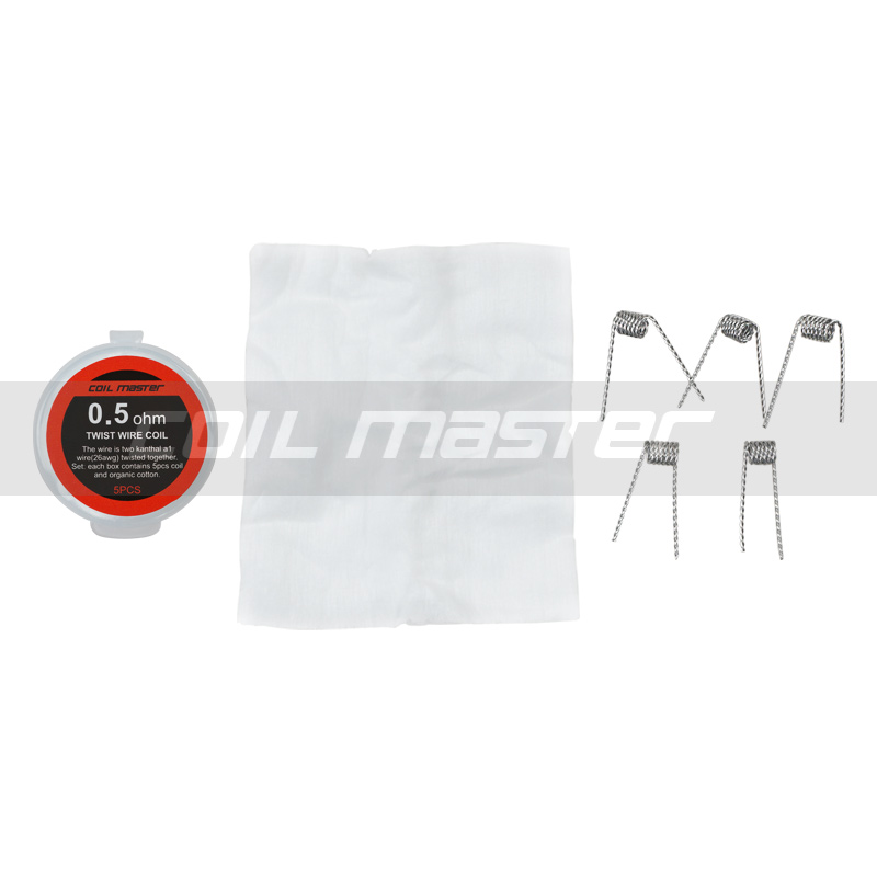 Coil Master Twist coil prefatte 5 pezzi