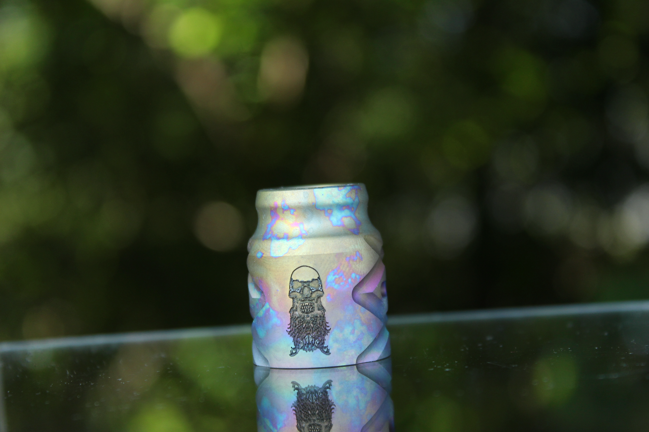 Comp Lyfe Battle Cap X cap ottone Bearded Skull 20mm