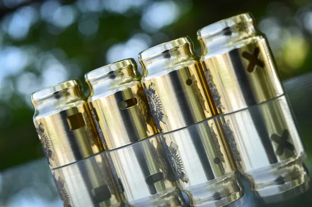 Comp Lyfe Battle Cap S24 cap 24mm Brass Mini Airflow